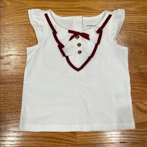 Janie and Jack Baby Girl Sleeveless Ruffle